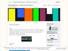 Tablet Screenshot of muzikhall.wordpress.com