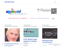 Tablet Screenshot of egicubi.wordpress.com