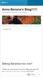 Mobile Screenshot of annabanana23.wordpress.com