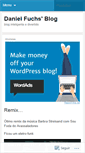 Mobile Screenshot of danielmfuchs.wordpress.com