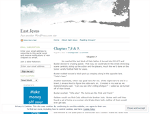 Tablet Screenshot of eastjesus.wordpress.com