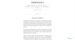 Desktop Screenshot of airrocksea.wordpress.com