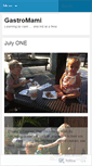 Mobile Screenshot of gastromami.wordpress.com