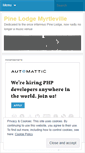 Mobile Screenshot of pinelodge.wordpress.com