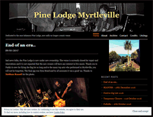 Tablet Screenshot of pinelodge.wordpress.com