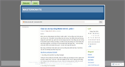 Desktop Screenshot of masterkinhte.wordpress.com