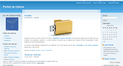 Desktop Screenshot of parlemdeciencia.wordpress.com