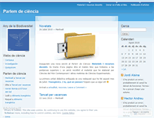 Tablet Screenshot of parlemdeciencia.wordpress.com