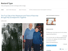 Tablet Screenshot of bastardtype.wordpress.com