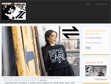 Tablet Screenshot of equillibriumclothing.wordpress.com