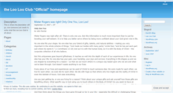 Desktop Screenshot of loolooclub.wordpress.com