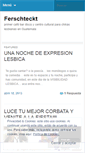 Mobile Screenshot of ferschtecktgalera.wordpress.com