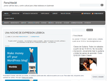 Tablet Screenshot of ferschtecktgalera.wordpress.com