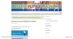 Desktop Screenshot of futsalgrassroot.wordpress.com