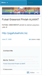 Mobile Screenshot of futsalgrassroot.wordpress.com