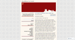 Desktop Screenshot of conchi2008.wordpress.com