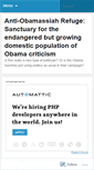 Mobile Screenshot of antiobamassiah.wordpress.com