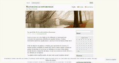 Desktop Screenshot of montanasantamarta.wordpress.com