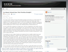 Tablet Screenshot of ilmrush.wordpress.com