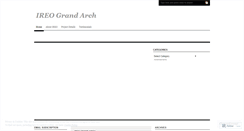 Desktop Screenshot of ireograndarch.wordpress.com