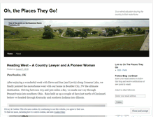 Tablet Screenshot of ohtheplacestheygo.wordpress.com