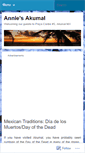 Mobile Screenshot of anniesakumal.wordpress.com