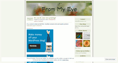 Desktop Screenshot of frommyeye.wordpress.com