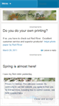 Mobile Screenshot of frommyeye.wordpress.com