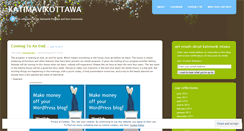 Desktop Screenshot of katimavikottawa.wordpress.com