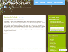 Tablet Screenshot of katimavikottawa.wordpress.com