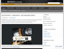 Tablet Screenshot of manoindustrial.wordpress.com