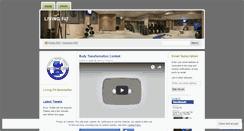 Desktop Screenshot of livingfithq.wordpress.com