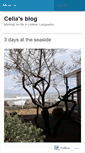 Mobile Screenshot of celiahukins.wordpress.com
