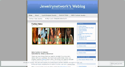 Desktop Screenshot of jewelrynetwork.wordpress.com