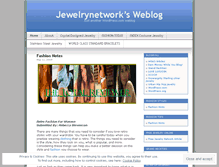 Tablet Screenshot of jewelrynetwork.wordpress.com