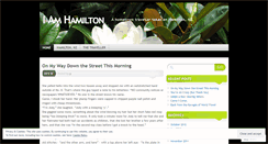 Desktop Screenshot of iamhamilton.wordpress.com