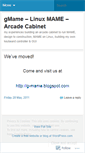 Mobile Screenshot of gmame.wordpress.com