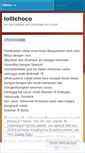 Mobile Screenshot of lollichoco.wordpress.com