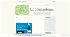 Desktop Screenshot of ecoangeleno.wordpress.com
