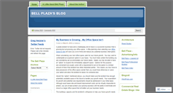 Desktop Screenshot of bellplaza.wordpress.com