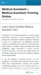 Mobile Screenshot of medassistant.wordpress.com