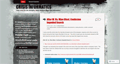 Desktop Screenshot of crisiscclark.wordpress.com
