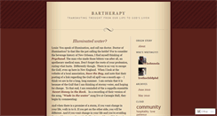 Desktop Screenshot of bartherapy.wordpress.com