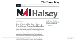 Desktop Screenshot of naihalsey.wordpress.com