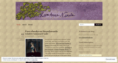 Desktop Screenshot of lisaannenisula.wordpress.com