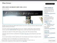 Tablet Screenshot of diasgrises.wordpress.com