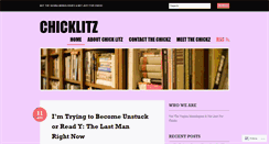 Desktop Screenshot of chicklitz.wordpress.com