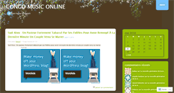 Desktop Screenshot of congoconnectmusic.wordpress.com
