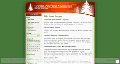 Desktop Screenshot of goethezentrum1ahmedabad.wordpress.com