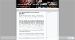 Desktop Screenshot of legotechnicsets.wordpress.com